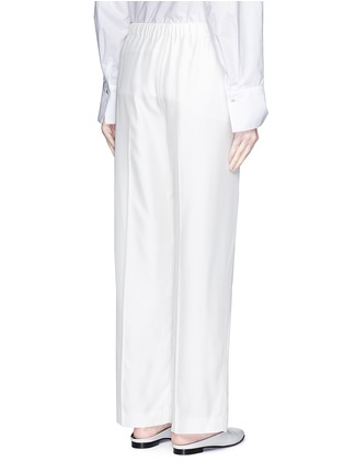 Back View - Click To Enlarge - THE ROW - 'Daray' twill wide leg pants