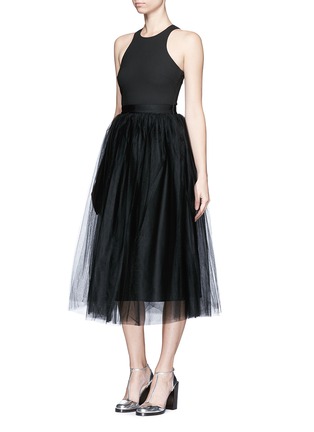 Figure View - Click To Enlarge - ELIZABETH AND JAMES - 'Aneko' layered tulle skirt dress