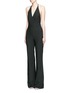 Front View - Click To Enlarge - ELIZABETH AND JAMES - 'Britta' knit halter jumpsuit