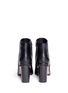 Back View - Click To Enlarge - COACH - 'Justina' bead chain trim leather boots
