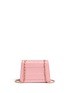 Back View - Click To Enlarge - VINTAGE CHANEL - Quilted leather trapezoid shoulder bag