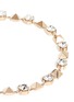 Detail View - Click To Enlarge - VALENTINO GARAVANI - 'Rockstud' strass necklace