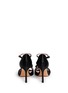 Back View - Click To Enlarge - KATE SPADE - 'Ivela' double bow satin sandals