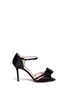 Main View - Click To Enlarge - KATE SPADE - 'Ivela' double bow satin sandals