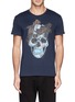 Main View - Click To Enlarge - ALEXANDER MCQUEEN - Feather skull print T-shirt