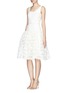 Figure View - Click To Enlarge - CHICTOPIA - Bunny pattern organza dress