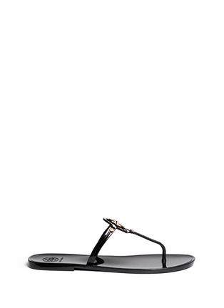 Main View - Click To Enlarge - TORY BURCH - 'Mini Miller' jelly thong sandals