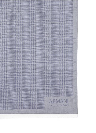 Detail View - Click To Enlarge - ARMANI COLLEZIONI - Houndstooth check scarf