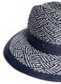 Detail View - Click To Enlarge - ARMANI COLLEZIONI - Wide rim panama hat