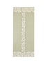 Main View - Click To Enlarge - JANAVI - Floral embroidered lace panel cashmere scarf