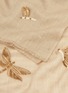 Detail View - Click To Enlarge - JANAVI - Dragonfly embellished cashmere scarf