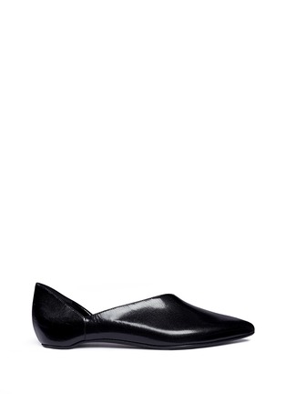 Main View - Click To Enlarge - PIERRE HARDY - 'Mirage' leather d'Orsay flats