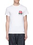 Main View - Click To Enlarge - BEDWIN & THE HEARTBREAKERS - 'Ralph' rose print T-shirt