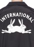 Detail View - Click To Enlarge - KINFOLK - 'Double Bunny' slogan print drawstring jacket
