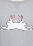 Detail View - Click To Enlarge - KINFOLK - 'Double Bunny' print cotton sweatshirt