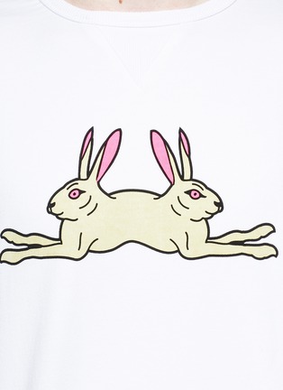 Detail View - Click To Enlarge - KINFOLK - 'Double Bunny' print cotton sweatshirt