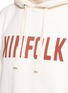 Detail View - Click To Enlarge - KINFOLK - Logo print cotton hoodie