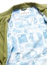  - KINFOLK - 'Double Bunny' slogan print drawstring jacket