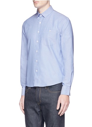 Front View - Click To Enlarge - KINFOLK - Button down collar cotton Oxford shirt