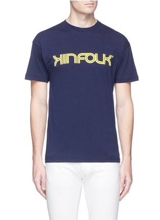 Main View - Click To Enlarge - KINFOLK - Logo print T-shirt