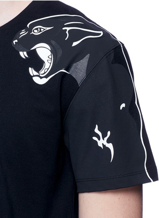 Detail View - Click To Enlarge - VALENTINO GARAVANI - Panther print T-shirt