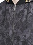 Detail View - Click To Enlarge - VALENTINO GARAVANI - 'Camubutterfly Noir' reversible blouson jacket