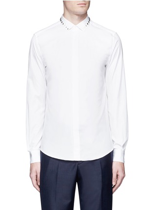 Main View - Click To Enlarge - VALENTINO GARAVANI - 'Rockstud Untitled 05' poplin shirt