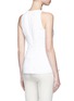 Back View - Click To Enlarge - THE ROW - 'Tallo' lace-up sleeveless top