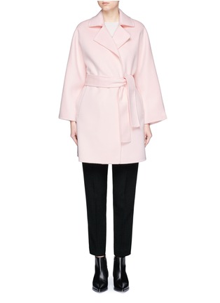 Main View - Click To Enlarge - MS MIN - Belted wool coat
