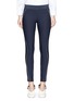 Main View - Click To Enlarge - STELLA MCCARTNEY - Topstitch stretch cotton blend pants