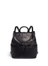 Main View - Click To Enlarge - TORY BURCH - 'Fleming' quilted leather backpack