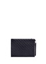 Detail View - Click To Enlarge - TORY BURCH - 'Fleming' large quilted leather pouch