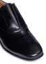 Detail View - Click To Enlarge - TORY BURCH - 'Ryder' metal heel leather laceless Oxfords