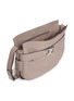 Detail View - Click To Enlarge - TORY BURCH - 'Gemini' belted pebbled leather hobo bag