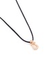 Figure View - Click To Enlarge - FRED - 'Force 10' diamond 18k rose gold pendant cord necklace