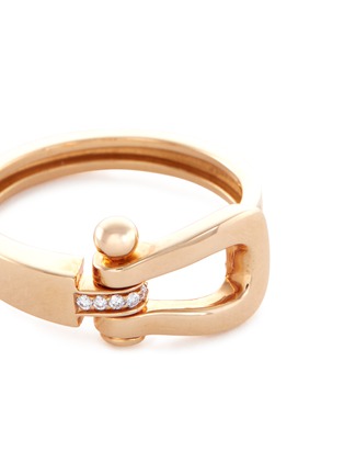 Detail View - Click To Enlarge - FRED - 'Force 10' diamond 18k rose gold ring
