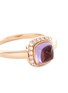 Detail View - Click To Enlarge - FRED - 'Pain de sucre' diamond amethyst 18k rose gold small ring