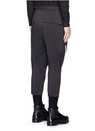 Back View - Click To Enlarge - THE VIRIDI-ANNE - Cropped SCHOELLER® tech fabric pants