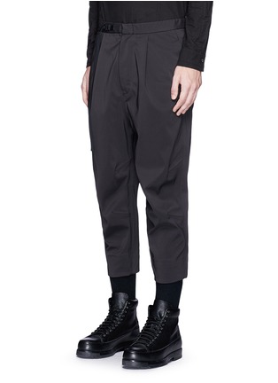 Front View - Click To Enlarge - THE VIRIDI-ANNE - Cropped SCHOELLER® tech fabric pants