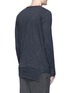 Back View - Click To Enlarge - THE VIRIDI-ANNE - Contrast seam layered cotton T-shirt