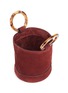  - SIMON MILLER - 'Bonsai' mini horn ring handle leather bucket bag