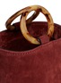  - SIMON MILLER - 'Bonsai' mini horn ring handle leather bucket bag