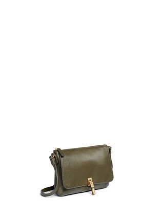 Front View - Click To Enlarge - ELIZABETH AND JAMES - Cynnie' micro leather crossbody bag
