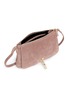 Detail View - Click To Enlarge - ELIZABETH AND JAMES - 'Cynnie' micro suede crossbody bag