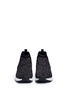 Front View - Click To Enlarge - ASH - 'Luv' metallic cheetah jacquard knit sneakers
