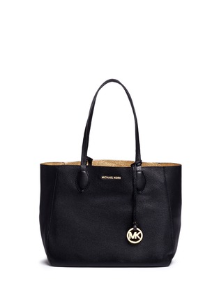 Main View - Click To Enlarge - MICHAEL KORS - 'Mae' large leather tote