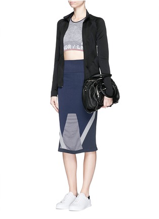 Figure View - Click To Enlarge - 72883 - 'Compass' circular knit skirt