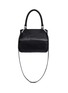 Back View - Click To Enlarge - GIVENCHY - 'Pandora' small velvet stud leather bag