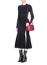 Figure View - Click To Enlarge - GIVENCHY - 'Lucrezia' micro leather bag