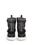 Figure View - Click To Enlarge - ALEXANDER MCQUEEN - Chunky outsole stud leather sneaker boots